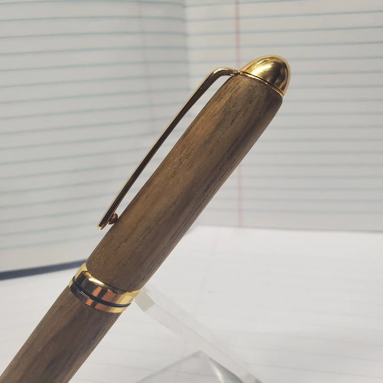Premium writing pen - Black Limba Wood Unique Pens By Randy