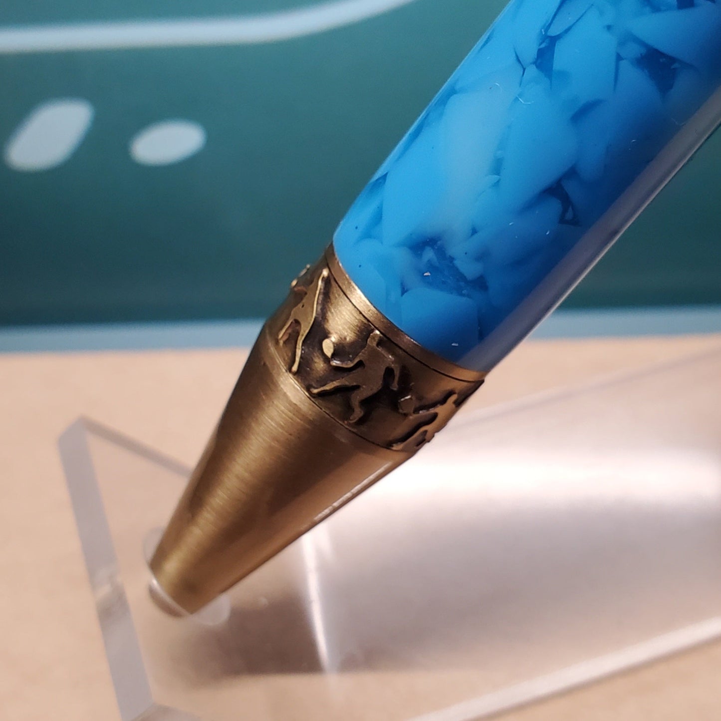 tip of pickleball pen showing pickleball players