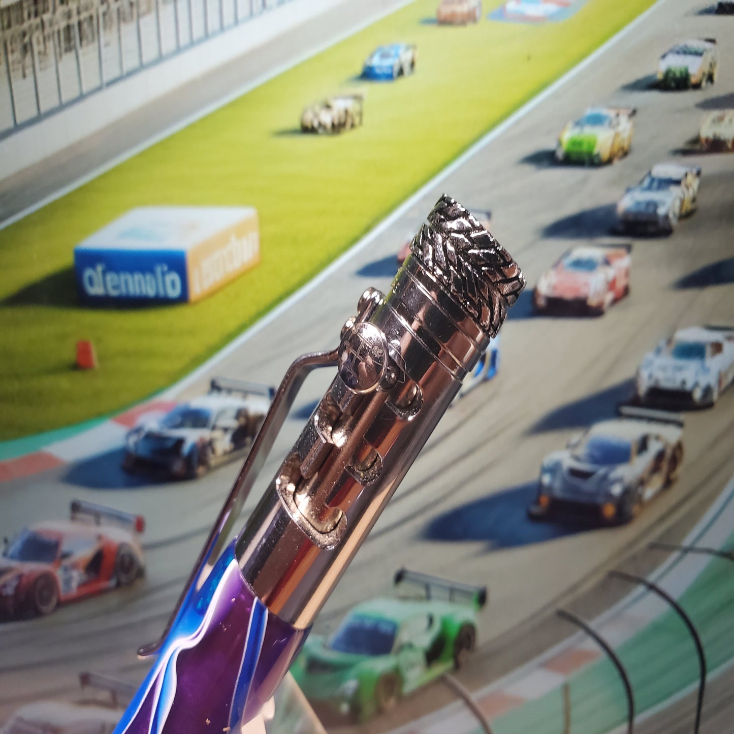 closeup of gearshift mechanism