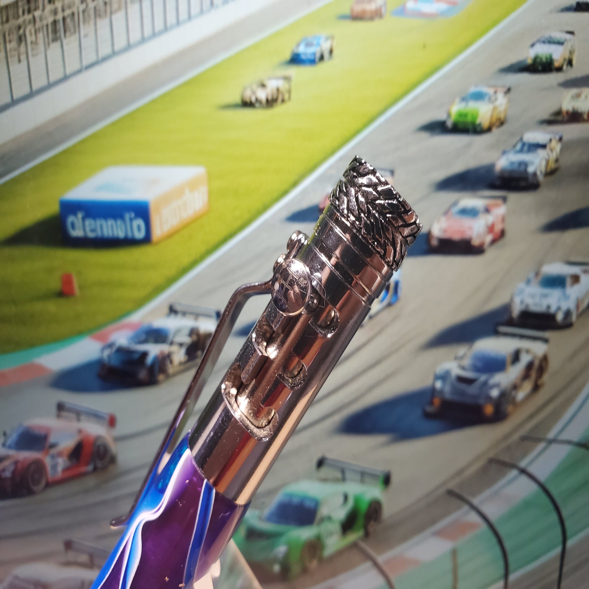 closeup of gearshift mechanism