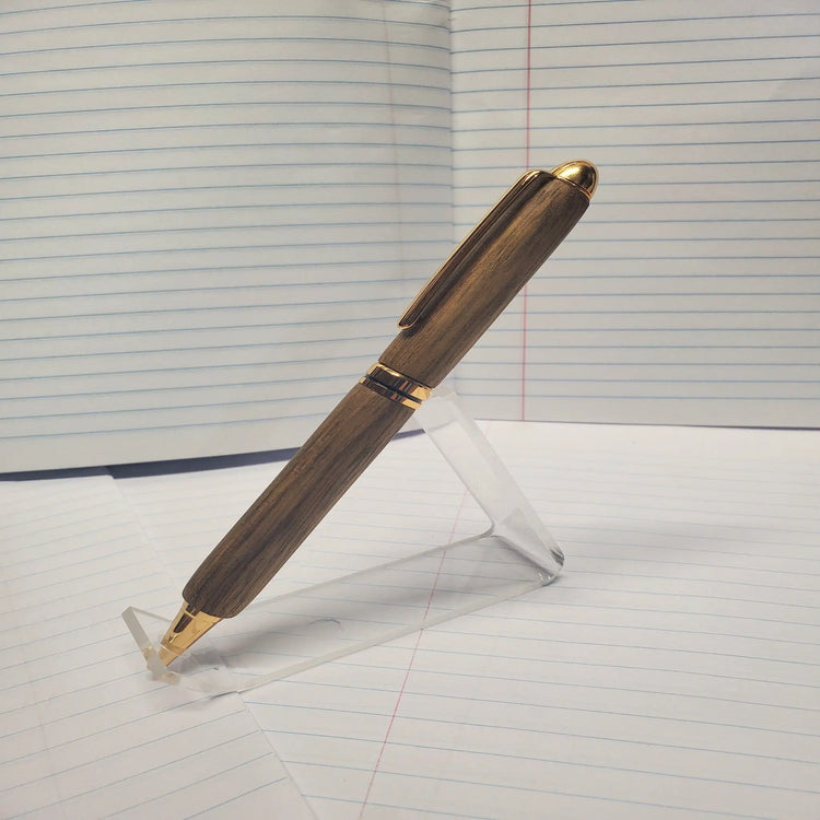 Premium writing pen - Black Limba Wood Unique Pens By Randy
