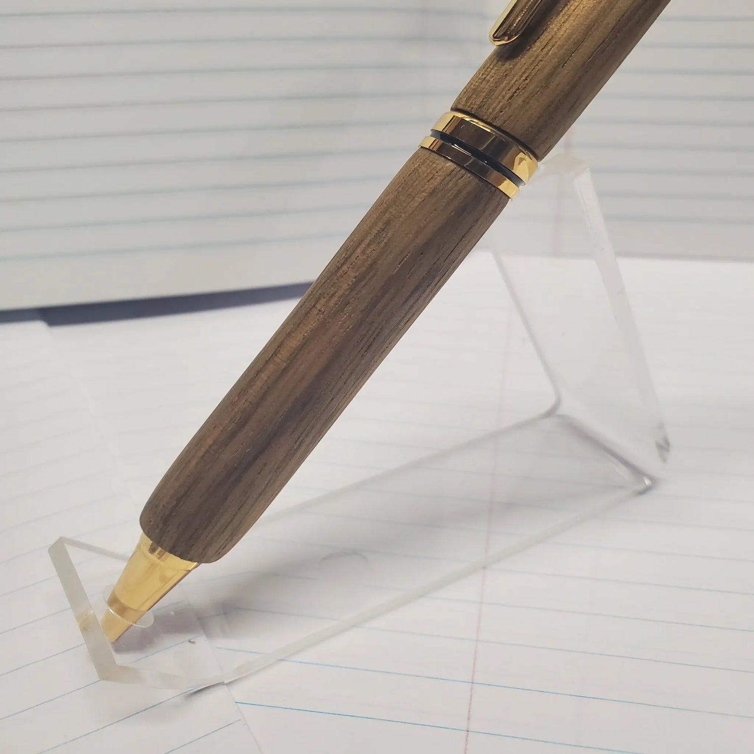 Premium writing pen - Black Limba Wood Unique Pens By Randy