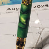 Golf Green Pen: A Handcrafted Signature Unique Pens By Randy