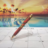 Handcrafted Pen with Groovy Colors Unique Pens By Randy