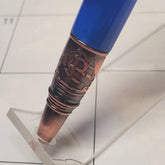 Lighthouse Pen With Blue and Copper  - A Unique Nautical Writing Instrument Unique Pens By Randy