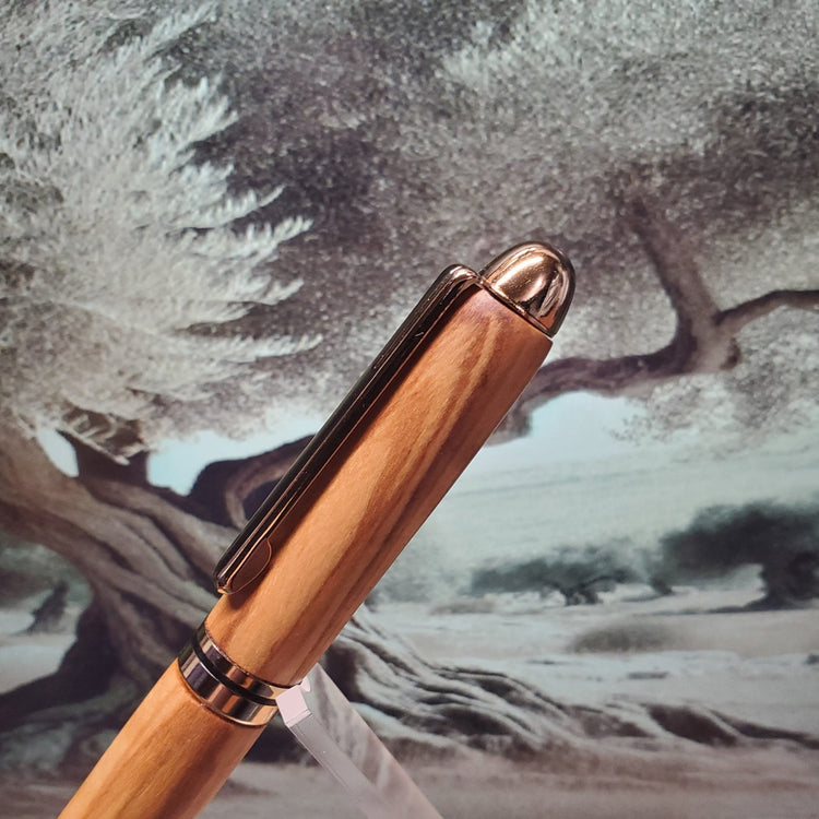 Olivewood Ball Point Pen Unique Pens By Randy