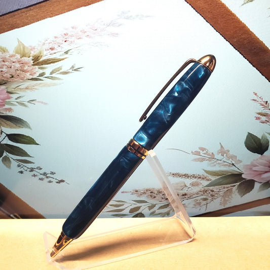 Green Satin Acrylic Pen