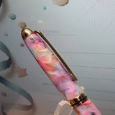 Pink Confetti Ball Point Pen Unique Pens By Randy